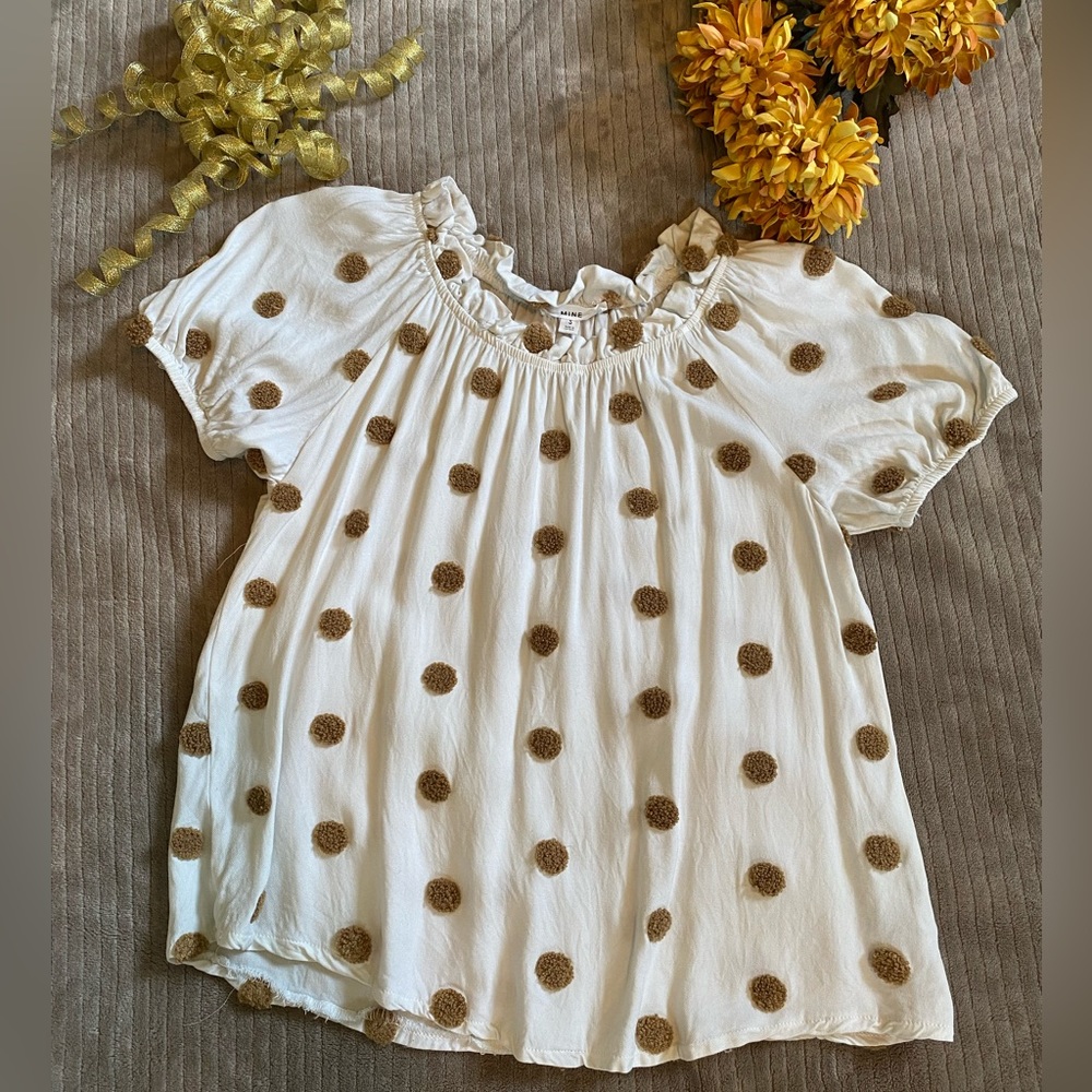 Cute polka dot blouse